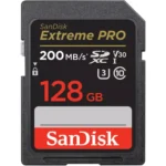 کارت حافظه SDXC سن دیسک مدل Extreme Pro V30 کلاس 10 استاندارد UHS-I U3 سرعت 170mbps ظرفیت 128 گیگابایت