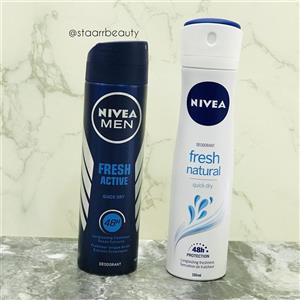 اسپری مردانه نیوا مدل DRY FRESH حجم 150 میل NIVEA