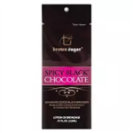 ساشه لوسیون سولاریوم فلفلی براون شوگر مدل Spicy Black Chocolate حجم 22 میل Brown Sugar Spicy Black Chocolate Tanning Lotion 22 ml