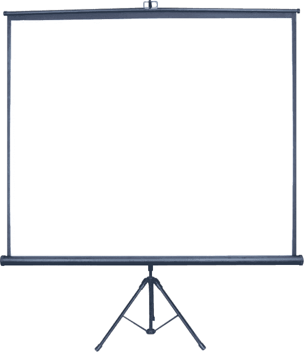 Scope Motorized Projector Screen Electric 200 x 200