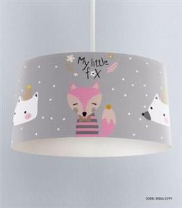 لوستر اتاق کودک دخترانه طرح روباه مدل My Little Fox