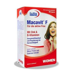 کپسول ماکاویت اف یورو ویتال بسته 60 عددی