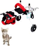 ویلچر سبک وزن 2 چرخ برای حیوانات خانگی ( ویلچر گربه ) برند : QingYi کد : W 300