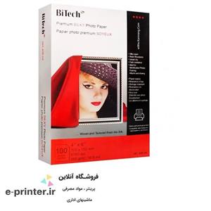 کاغذ سیلکی (ابریشمی) بایتک سایز 10x15 وزن 260 گرم 100 برگ