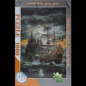 پازل 1000 تکه طرح کشتی دزدان دریایی