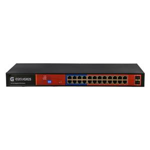 سوییچ 24 پورت PoE ایزی‌گیگز مدل SWU-1401-26GPS