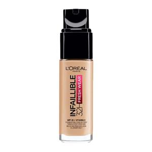 کرم پودر 24 ساعته شیشه ای اینفالیبل لورال شماره 125 LOREAL