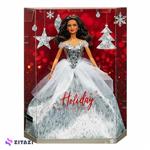 عروسک باربی عروس مو مشکی مدل Barbie 2021 Happy Birthday Doll with Black