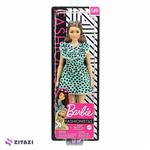 عروسک باربی پیراهن خال دار مدل Barbie Charming Party Dolls FBR37 