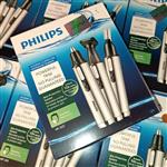 موزن گوش بینی  3 کاره فیلیپس اصل ساخت هلند philips موزن  ابرو گوش خطزن  Philips  ماشین اصلاح مردانه