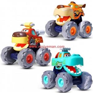 ست 3 عددی ماشین هیولا هولی تویز huile toys