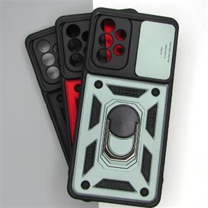 قاب سامسونگ A53 5G بتمنی لاکچری محافظ لنز کشویی