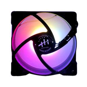 فن کیس HI RGB 120mm مدل CD1225L12FA پره سفید