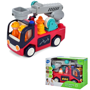 اسباب بازی ماشین آتشنشانی موزیکال Hola Toys