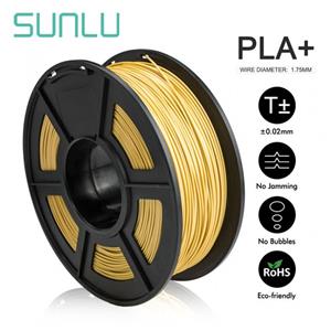 فیلامنت PLA PLUS برند SUNLU رنگ طلایی 1.75mm
