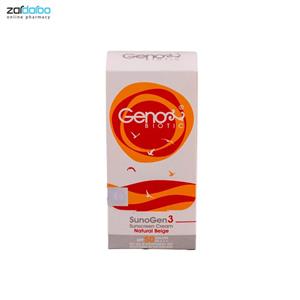 کرم ضد آفتاب ژنوبایوتیک مدل NB03 حجم 50 میلی لیتر