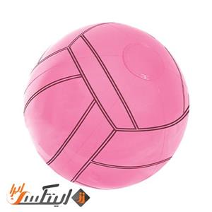 توپ بادی والیبال کودک صورتی 31004
