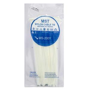 بست کمربندی MST 2.5*200mm بسته ۱۰۰ عددی