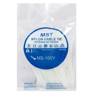 بست کمربندی MST 2.5*100mm بسته ۱۰۰ عددی