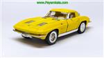 ماشین اسباب بازی کروت (CORVETTE 1963 STING RAY BY KINSMART) زرد