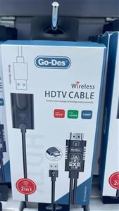 دانگل انتقال تصویر وایرلس Wireless HDTV CABLE GO-DES MODEL GD-8767