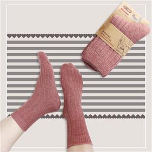 جوراب ساقدار پشمی زنانه طرح راه کبریتی Coco‎‎ در 6 رنگ 