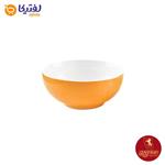 چینی زرین پیاله ایتالیا اف سایز 10 طرح نارنج 6 عددی