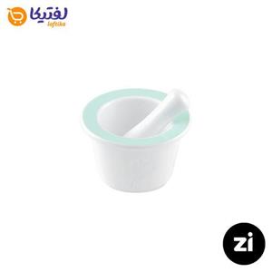 هاون چینی زرین Zi رنگ پاستل سبز 40 عددی