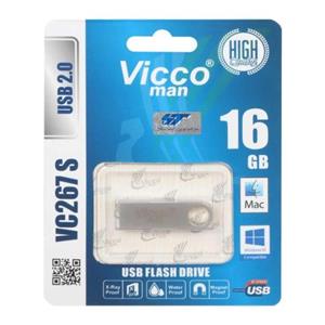 فلش مموری ویکومن مدل VC267 S USB2.0 ظرفیت 16 گیگابایت