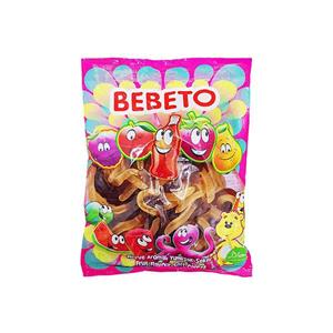 پاستیل Bebeto مدل مار نوشابه ای وزن 1 کیلو گرم ترکیه