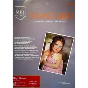 فتوگلاسه 200 گرم 50برگی A4 - MIR