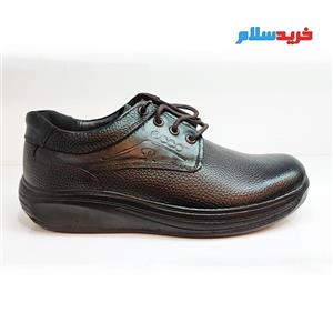 کفش تمام چرم طبیعی مردانه بندی مدل اکو رخشی کد 771 + رنگبندی