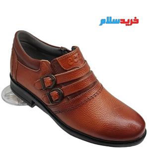 کفش چرم اصل مردانه سایز بزرگ مجلسی مدل اکو کد 938 + رنگبندی