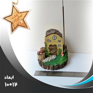 دست سازهای کوچک من  جاعودی  کلبه ی چوبی زرد