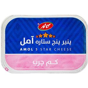 پنیر سفید کم چرب پنج ستاره آمل کاله 400 گرمی