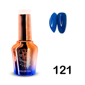 لاک ژل ناخن فیوژن شماره 121 FUSION COLOR GEL