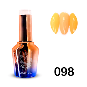 لاک ژل ناخن فیوژن شماره 098 FUSION COLOR GEL