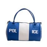 ساک ورزشی آبی سفید مدل Police