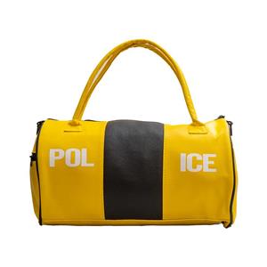 ساک ورزشی زرد مشکی مدل Police 