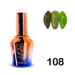 لاک ژل ناخن فیوژن شماره 108 FUSION COLOR GEL