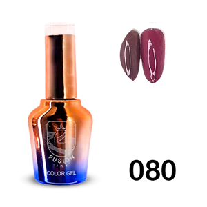 لاک ژل ناخن فیوژن شماره 080 FUSION COLOR GEL