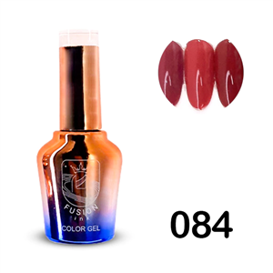 لاک ژل ناخن فیوژن شماره 084 FUSION COLOR GEL