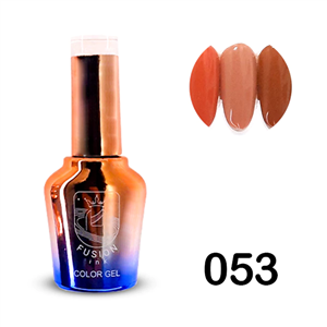 لاک ژل ناخن فیوژن شماره 053 FUSION COLOR GEL