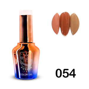 لاک ژل ناخن فیوژن شماره 054 FUSION COLOR GEL