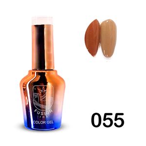 لاک ژل ناخن فیوژن شماره 055 FUSION COLOR GEL