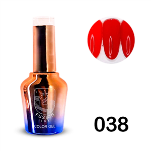 لاک ژل ناخن فیوژن شماره 038 FUSION COLOR GEL