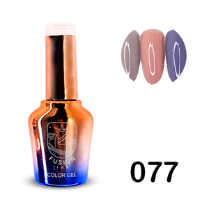 لاک ژل ناخن فیوژن شماره 077 FUSION COLOR GEL