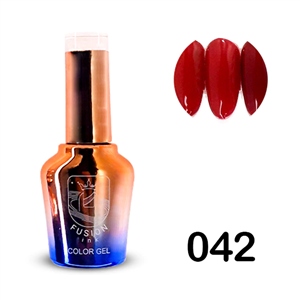 لاک ژل ناخن فیوژن شماره 042 FUSION COLOR GEL