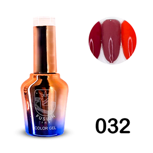لاک ژل ناخن فیوژن شماره 032 FUSION COLOR GEL