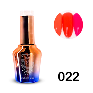 لاک ژل ناخن فیوژن شماره 022 FUSION COLOR GEL